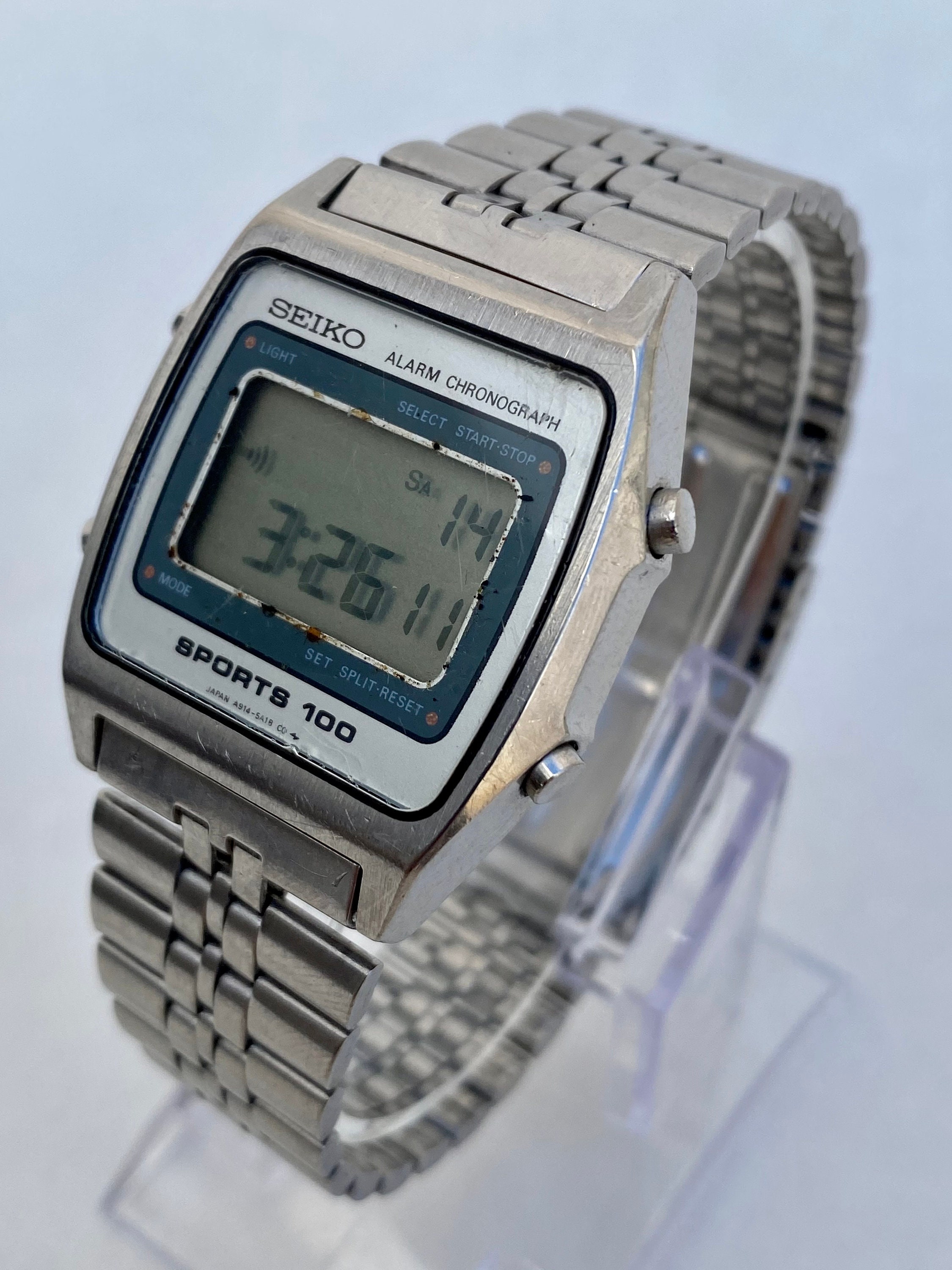 Top 58+ imagen seiko alarm chronograph digital watch manual