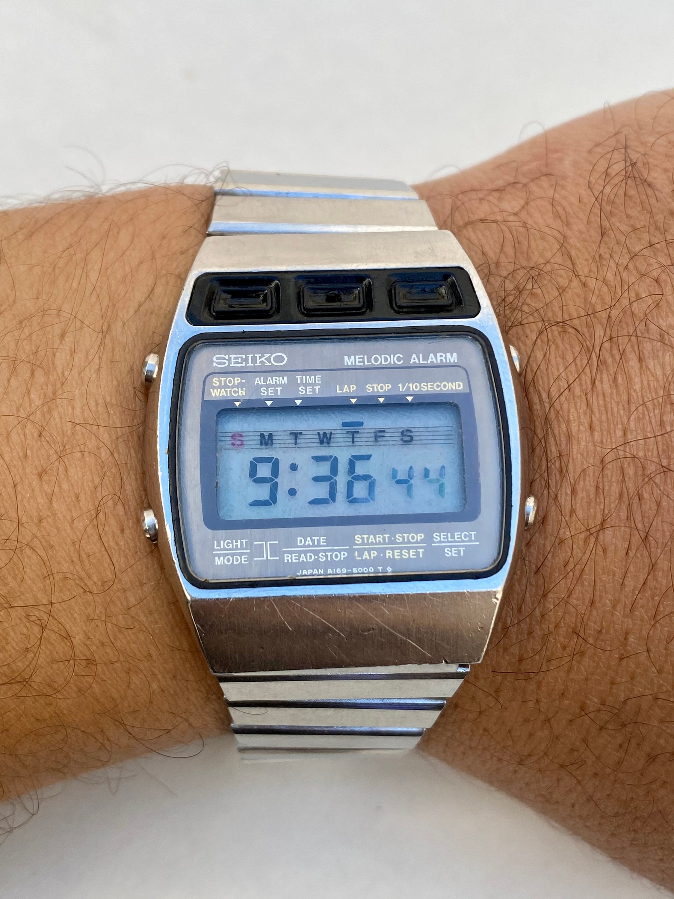 Digital Seiko Watch - Etsy