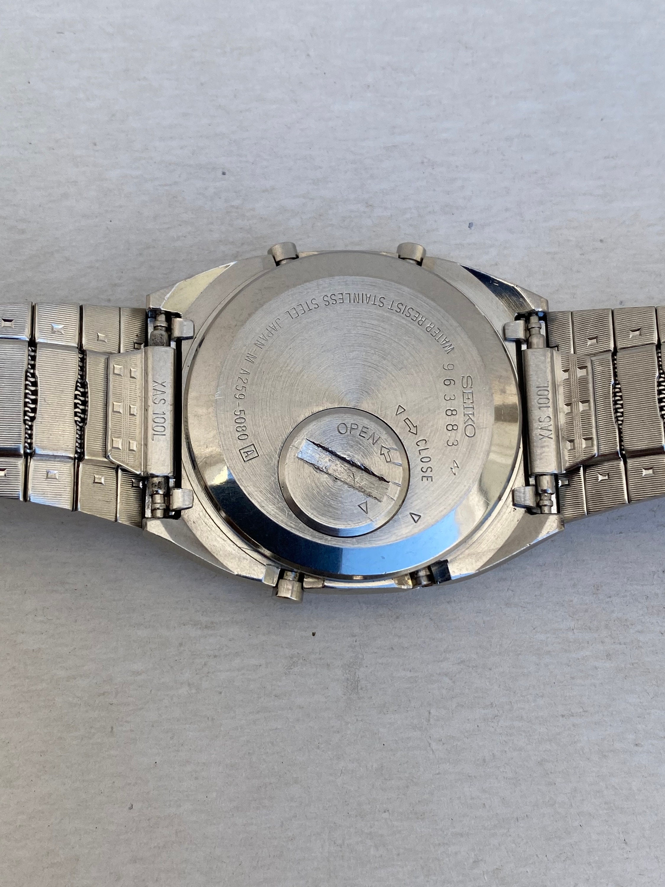 Rare Vintage Seiko A259 5080 Digital Watch Mens Alarm - Etsy