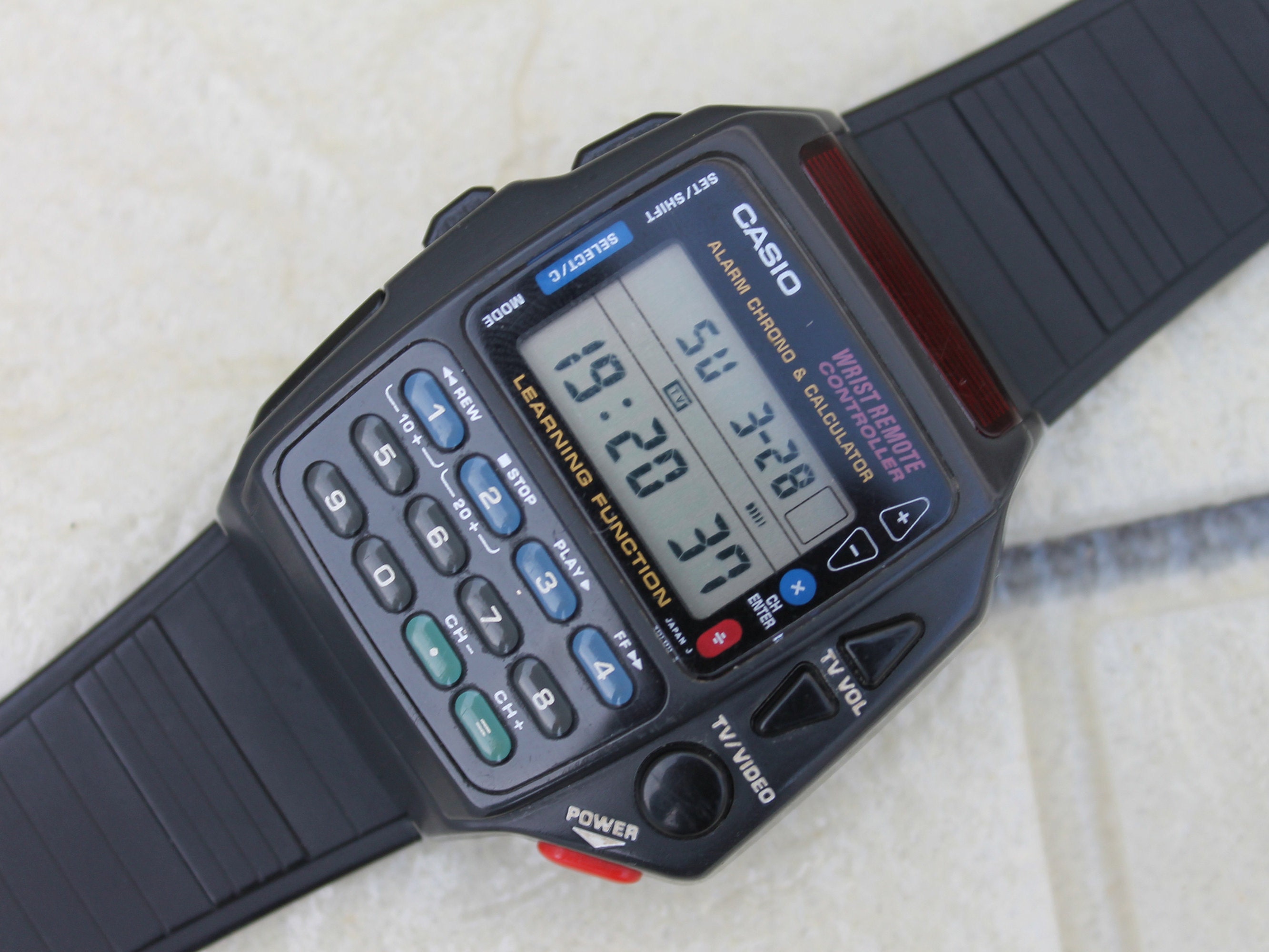 Uitgraving Beweegt niet vonk Casio CMD-40 Wrist Remote Controller Watch - Etsy