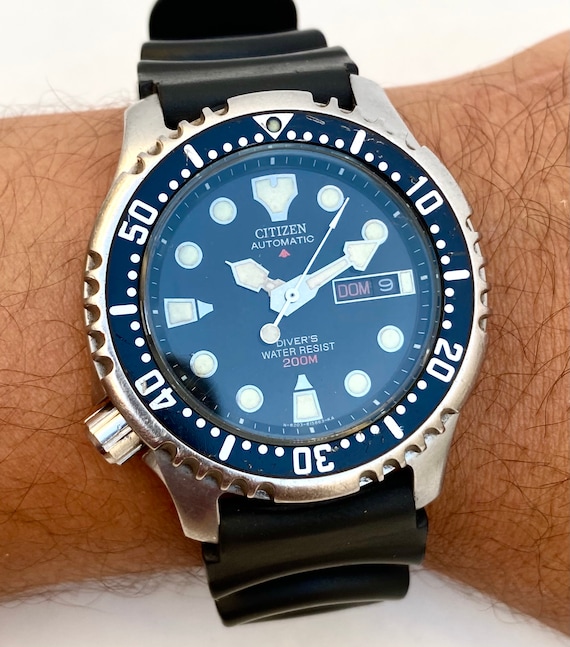 Vintage CITIZEN Promaster 42mm Watch Divers Automatic -