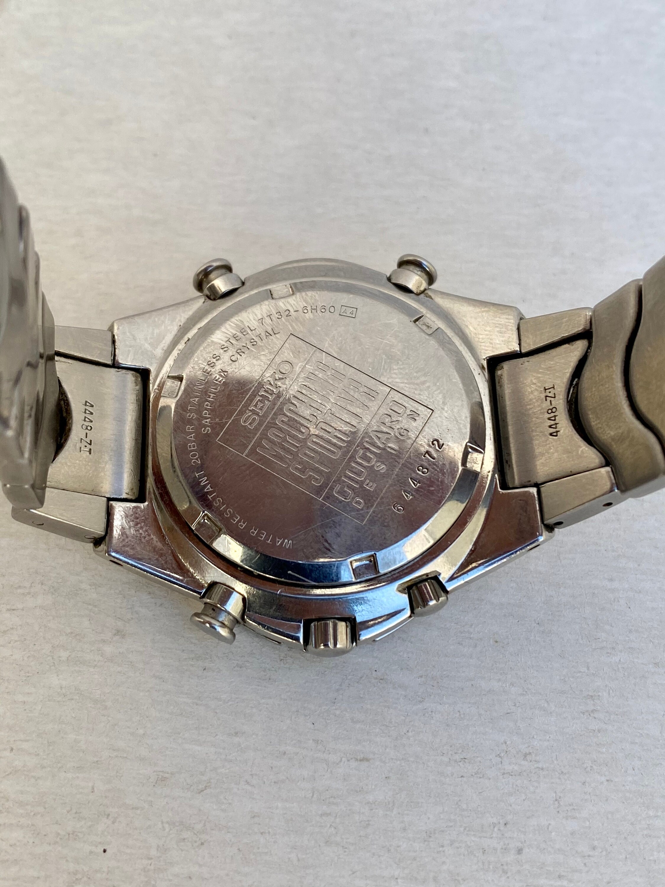 Vintage SEIKO Sport 200 Watch Mens Chronograph Alarm Quartz - Etsy Denmark
