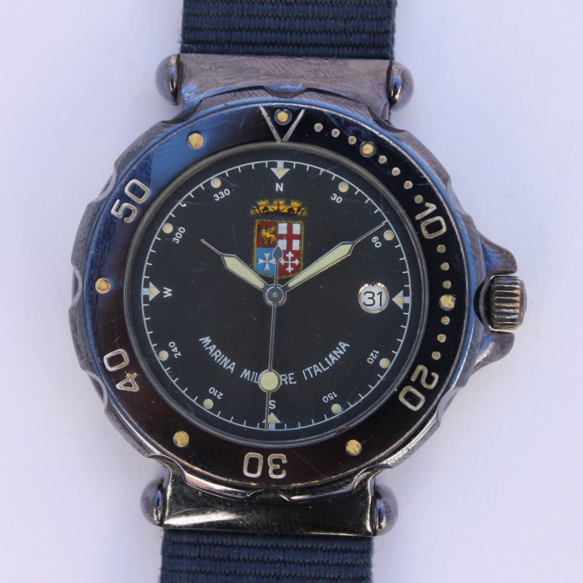 Vintage MARINA MILITARE ITALIANA Watch Quartz Mens Date Dial Etsy Vintage MARINA MILITARE ITALIANA Watch Quartz Mens Date Dial Etsy