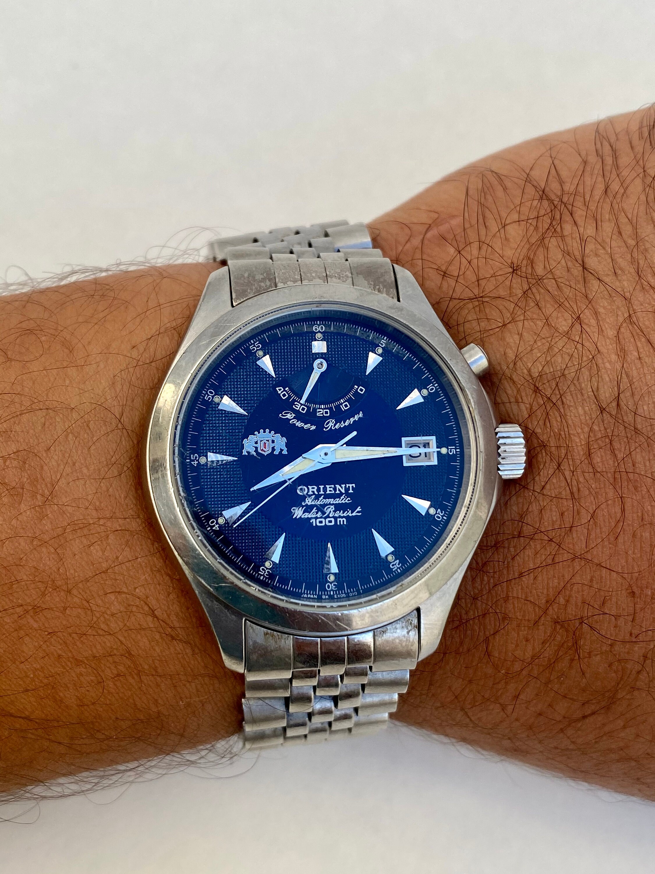 Vintage ORIENT Power Reserve Automatic Watch Mens 21 Jewels | Etsy Ireland