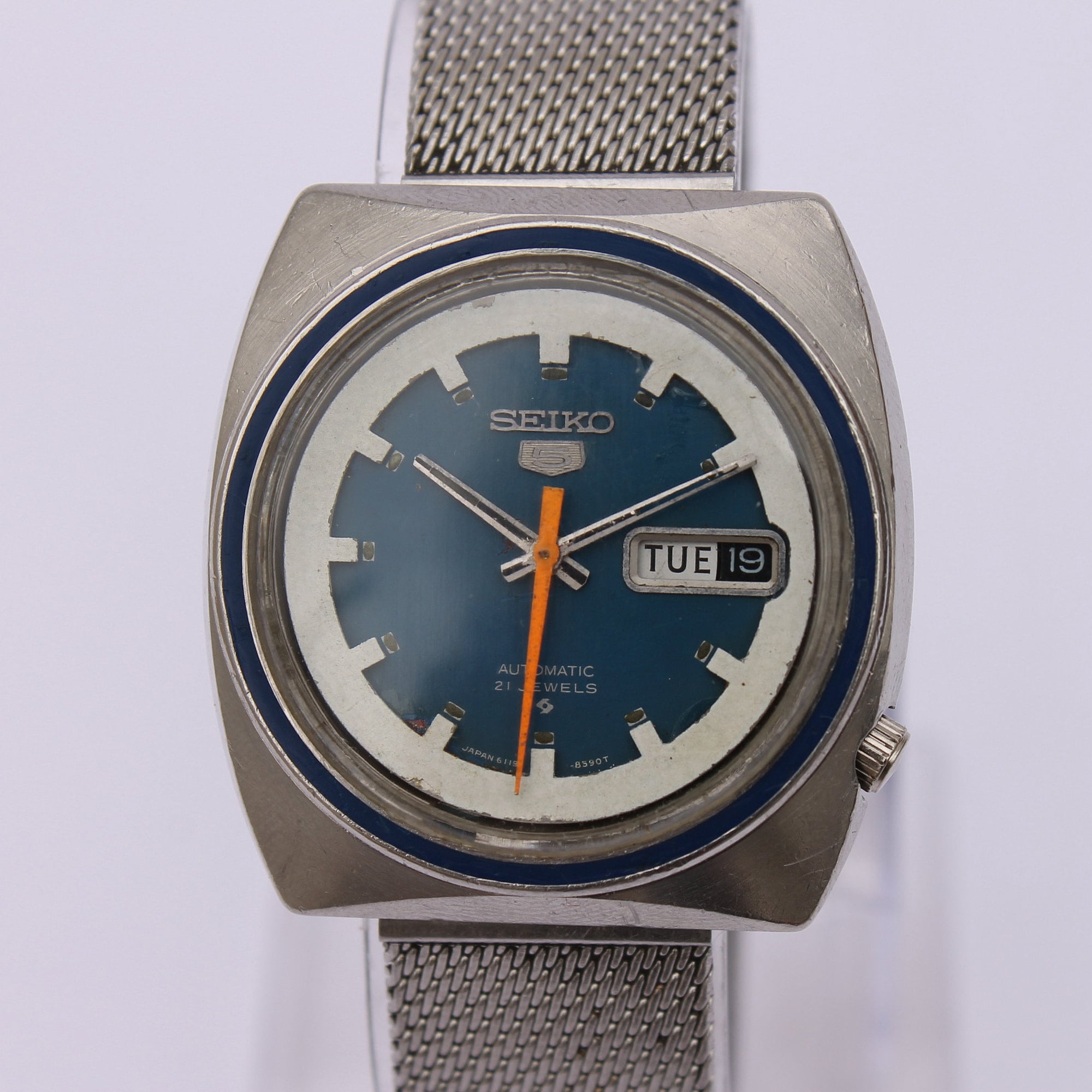 Vintage Seiko 5 Sport 6119-8490 Automatic Watch Mens Day Date - Etsy Sweden