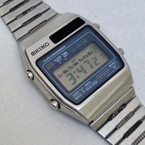 Vintage Seiko A158-5060 Watch Mens Alarm Chronograph - Etsy