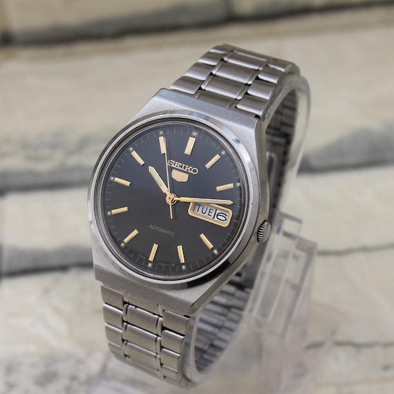 Rare Vintage SEIKO 5 Automatic 6309-8960 Mens Wristwatch Day | Etsy