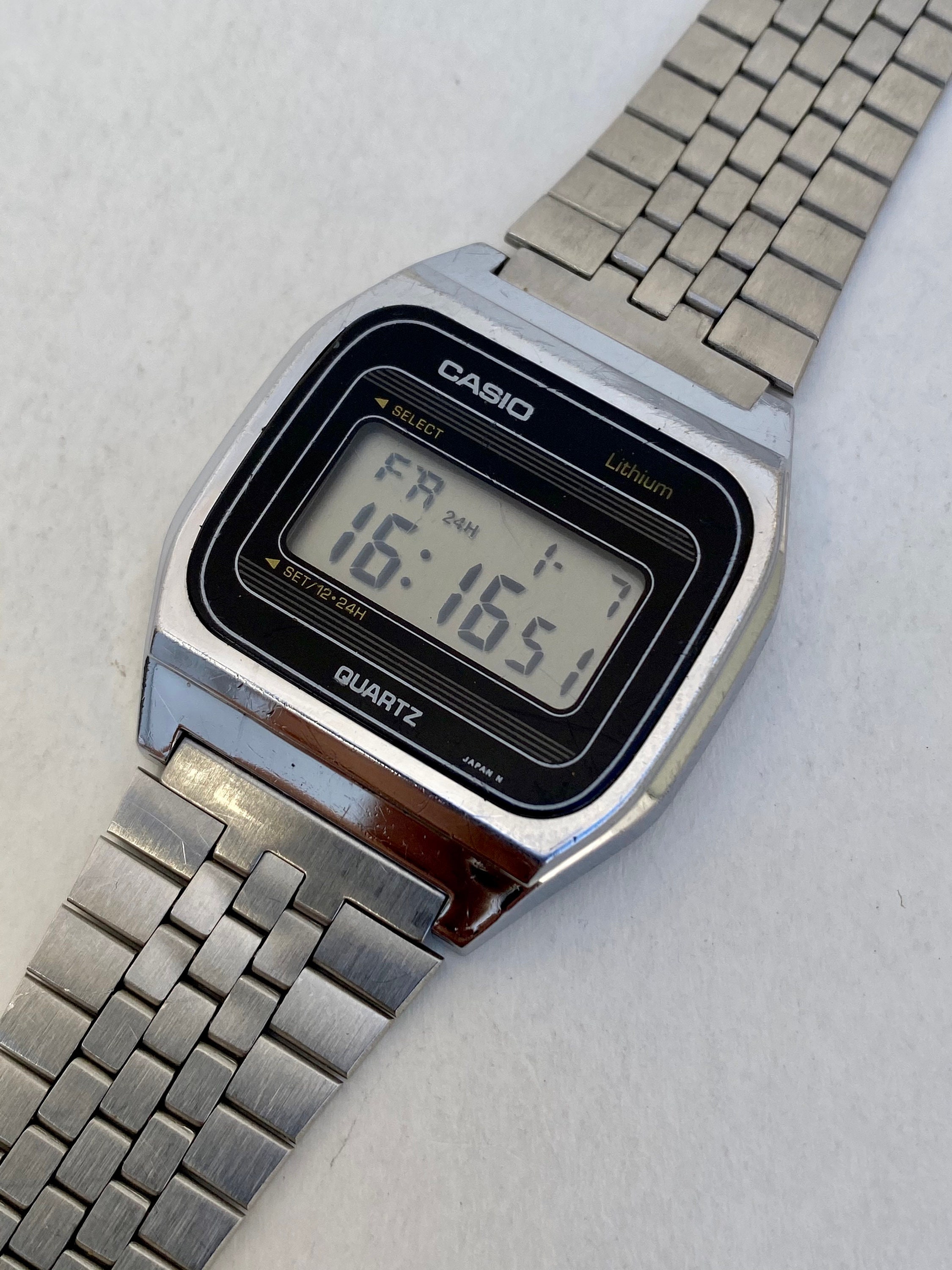 Vintage Casio Men Watch 580 B211 Quartz Japan Made - Etsy 日本