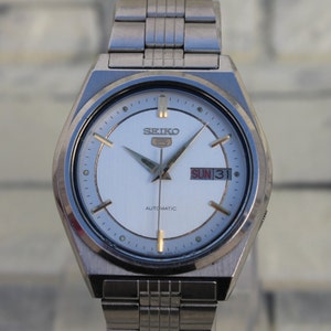 Vintage Seiko 5 7009-876A Automatisch Horloge Mens Day Datum | Etsy België