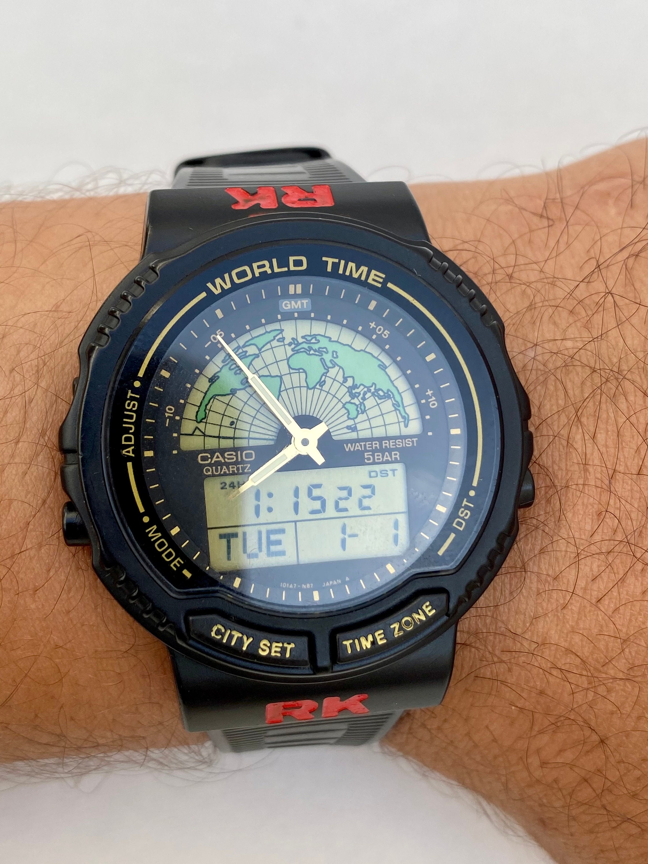 casio world time vintage