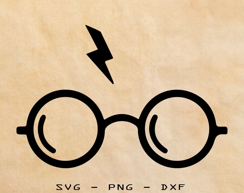 Download Harry Glasses Harry Potter svg/png/dxf Wizard svg Muggle ...