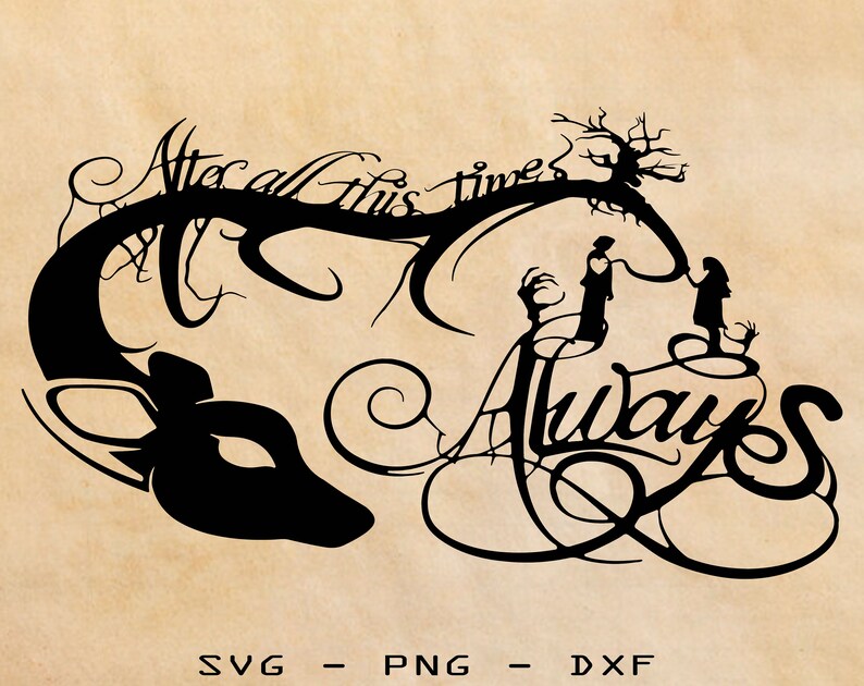 Always Deer Harry Potter svg/png/dxf Wizard svg Muggle Cut