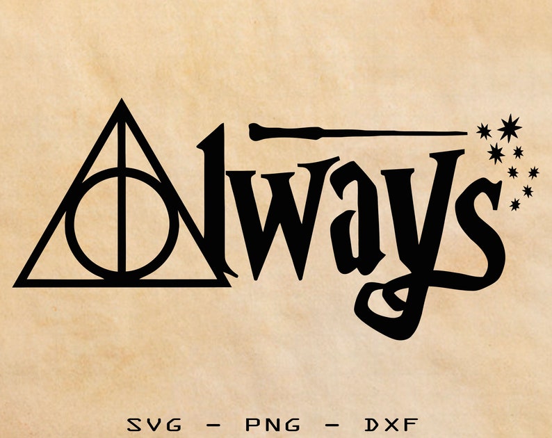 Download Always Harry Potter svg/png/dxf Wizard svg Muggle Cut | Etsy
