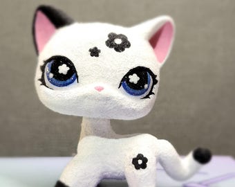 LPS Flocked Shorthair Cat Custom