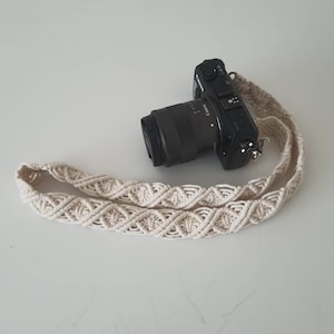 Camera Strap Boho Style Handmade Macrame / Replacement Strap / Bag Strap/ Phone Strap / Kameragurt
