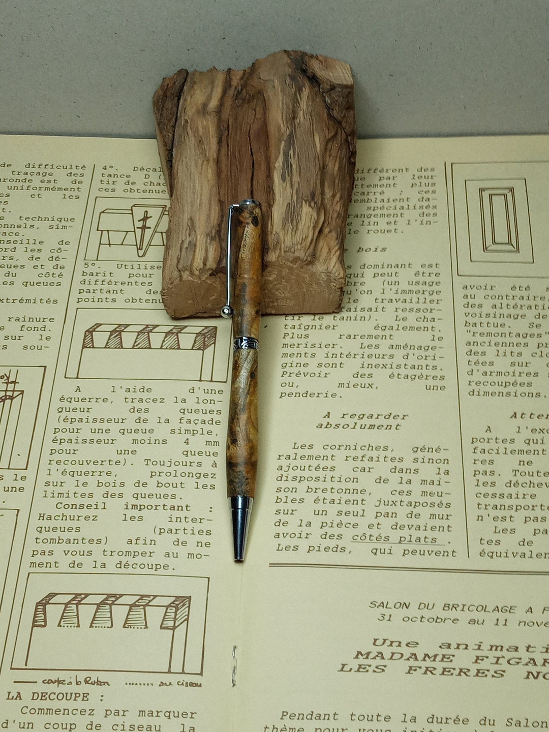 Sumac Burl. Beautiful Customizable Wooden Ballpoint Pens. Etsy