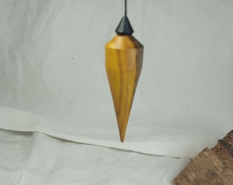 Pendule goutte, pendule boule, précis bois d'arbre de Judée et ébène pour radiesthésie, divination, source, géobiologie.