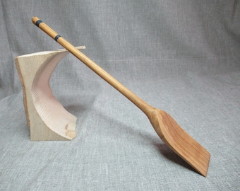 large wooden spoon spatula