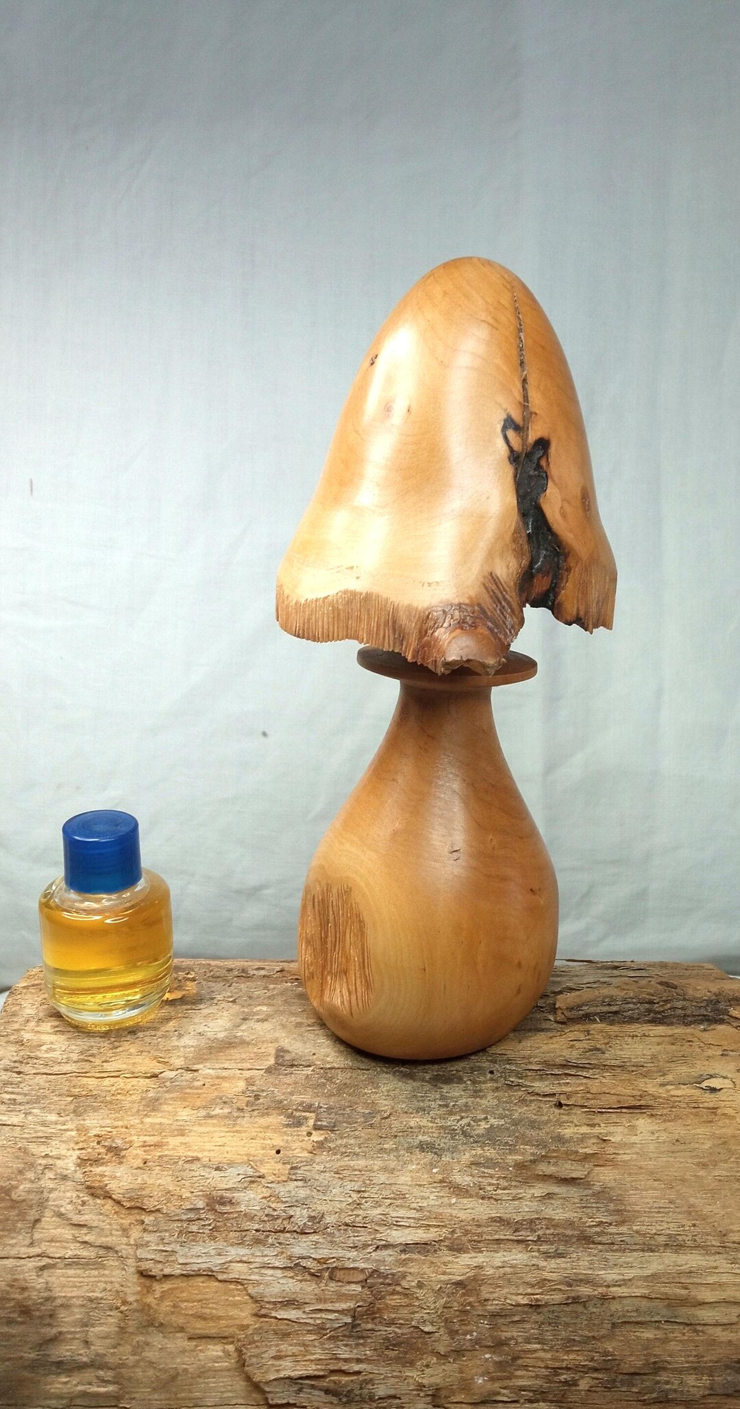 Fragrance Diffuser. Beautiful Decorative Mushroom to Scent in White