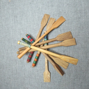 Holzlöffelspatel für Marmelade, Senf