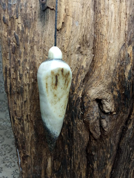 Pendule De Radiesthésie En ébène Et Bois De Cerf - Neuf