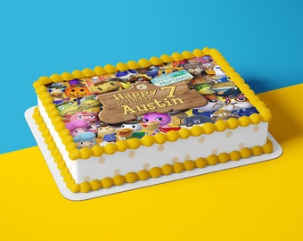 Animal Crossing Cake Etsy