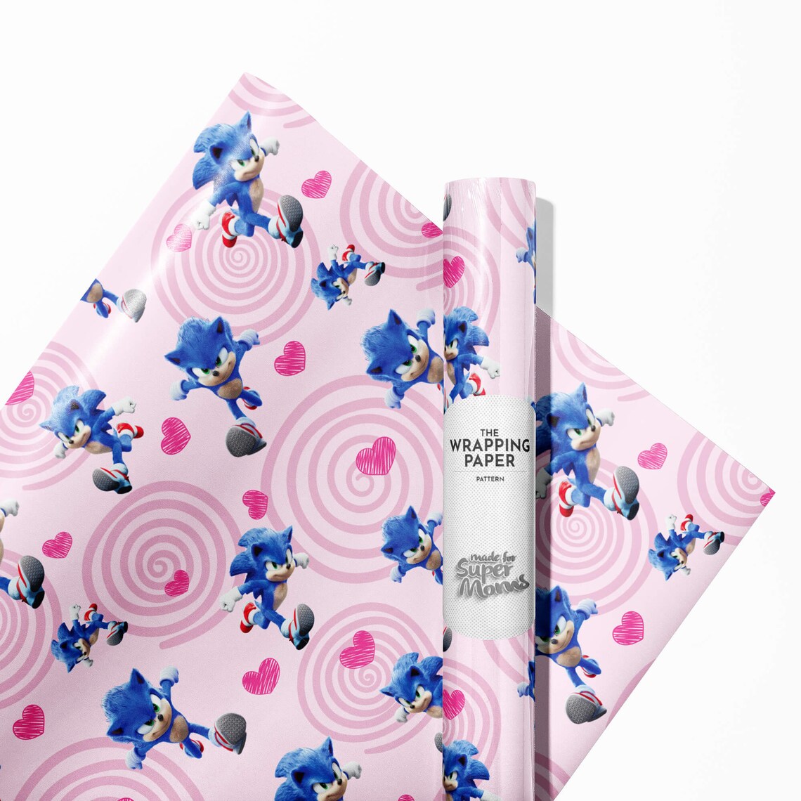 Sonic Wrapping Paper Etsy