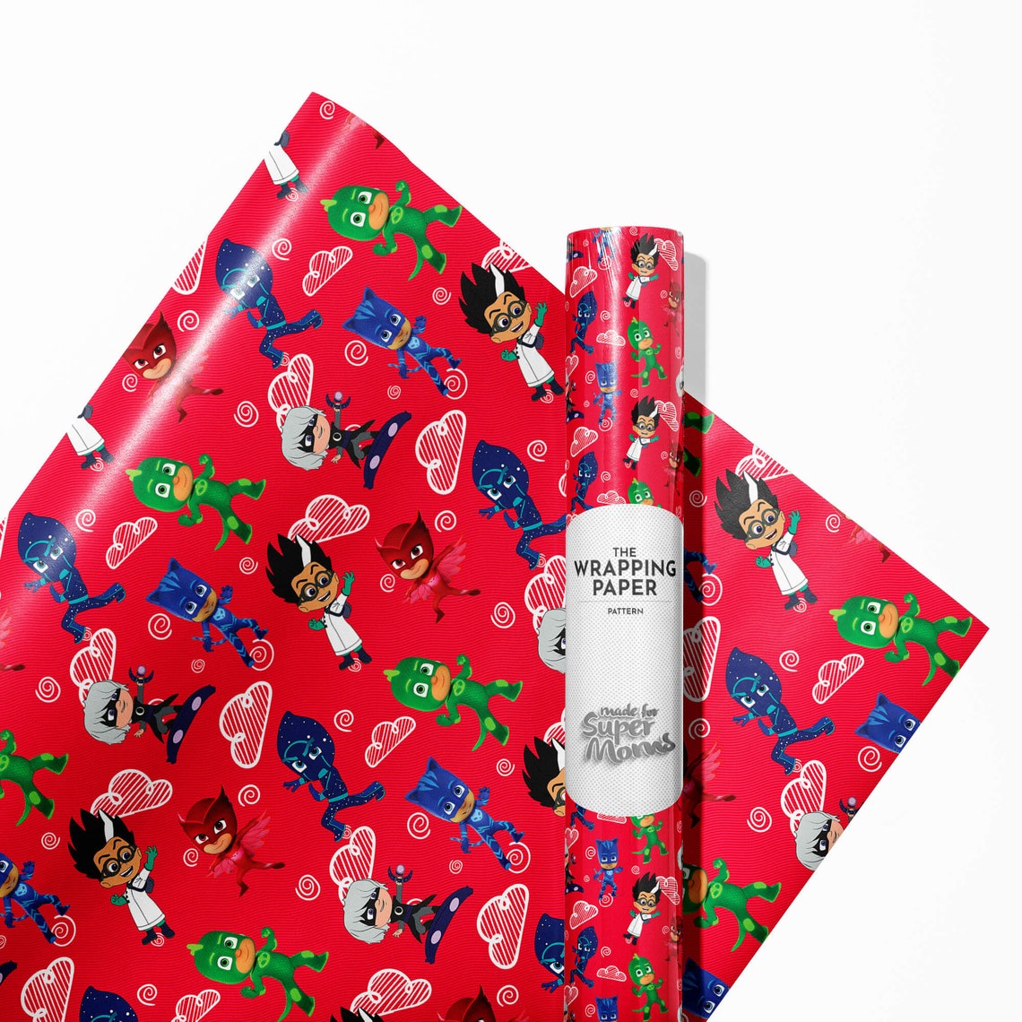PJ Masks Wrapping Paper | Etsy