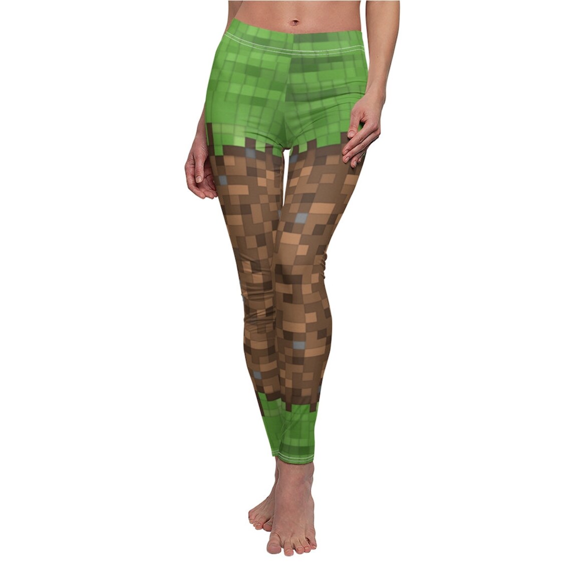 Mine Craft Leggings Etsy