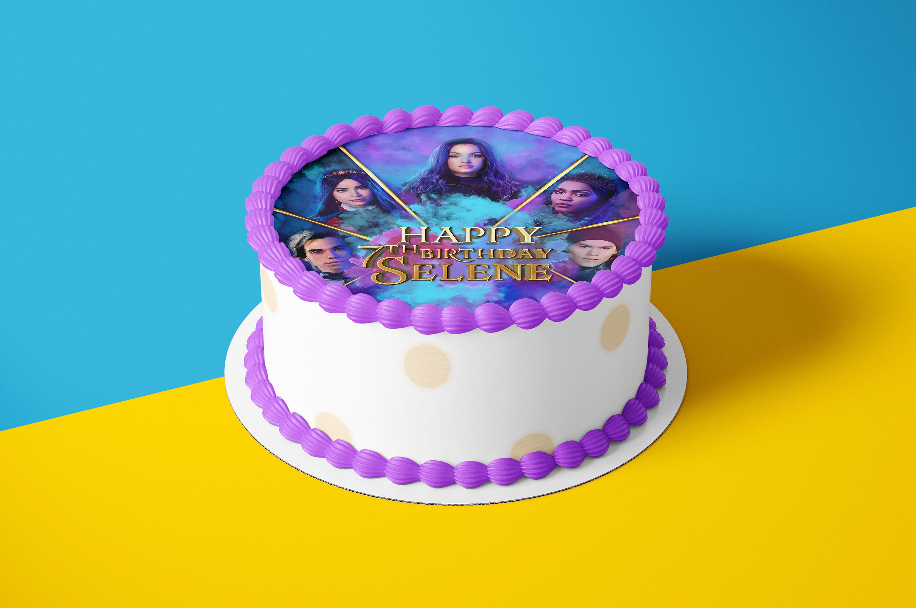 Descendants Cake Topper Printable