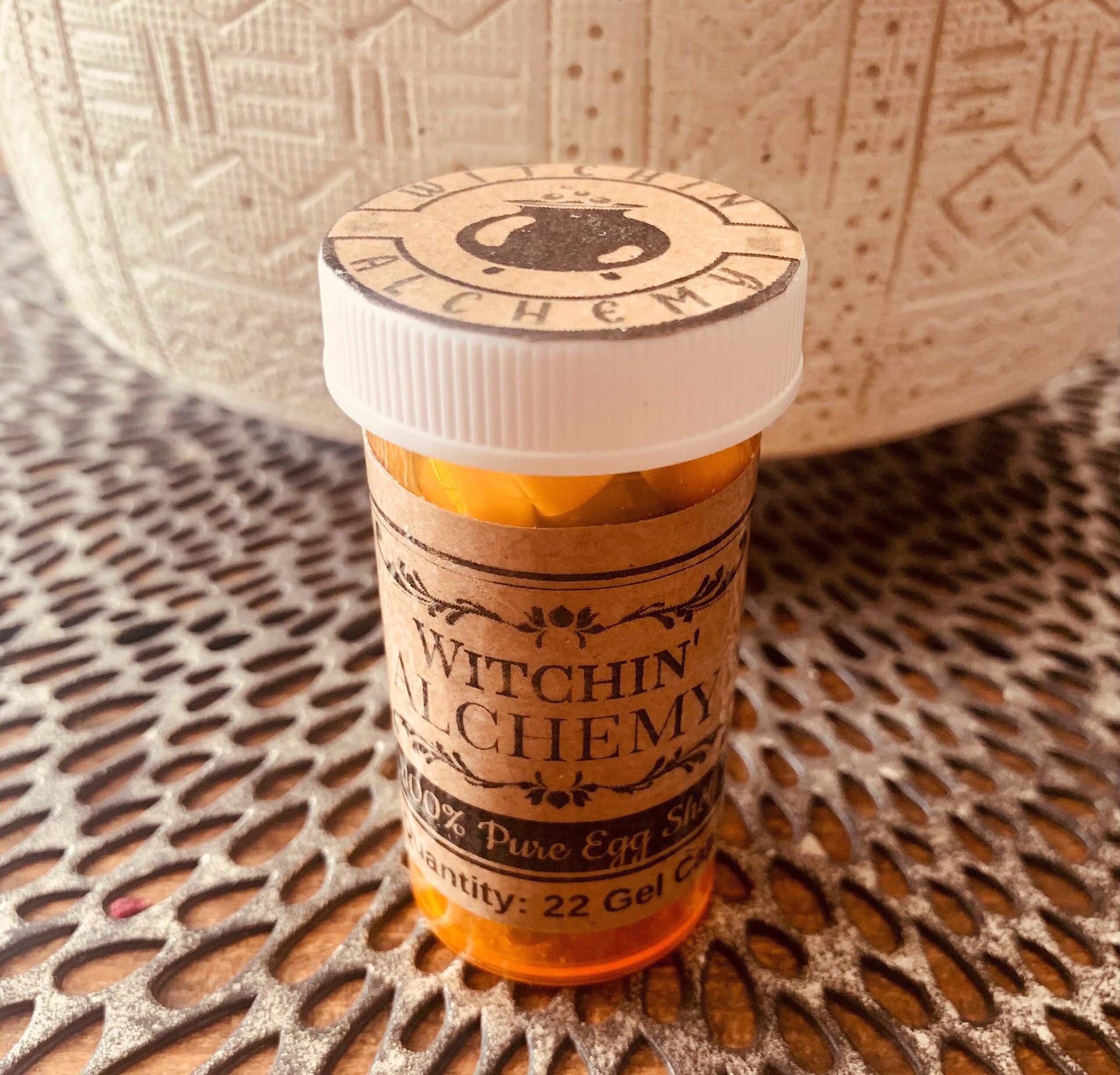 100 Pure Egg Shell Powder Gel Capsules 22 Count Etsy