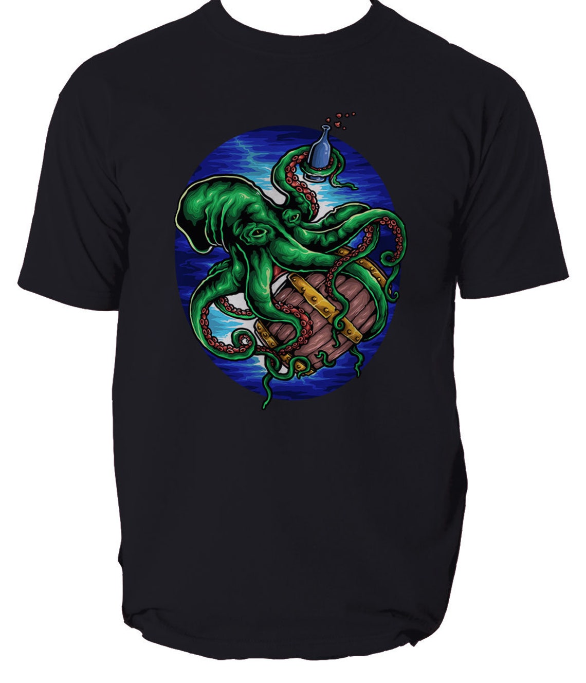 Octopus mens t shirt S3XL Etsy