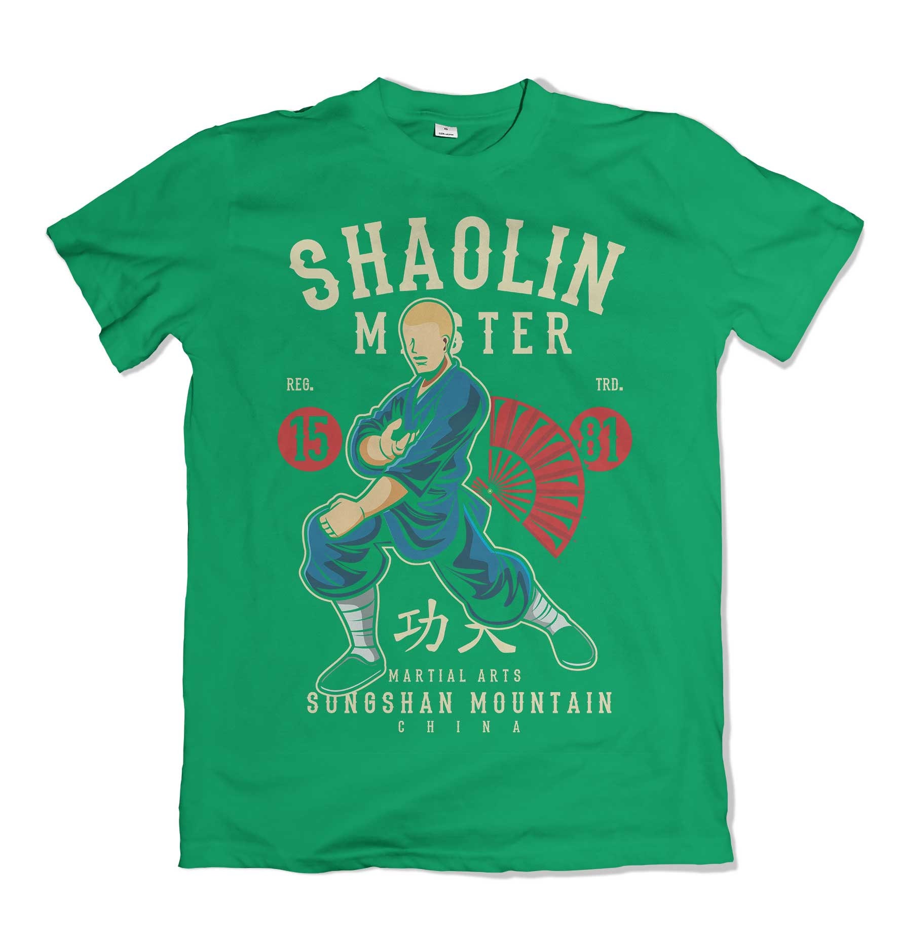 Shaolin Master Mens T Shirt S3XL Etsy