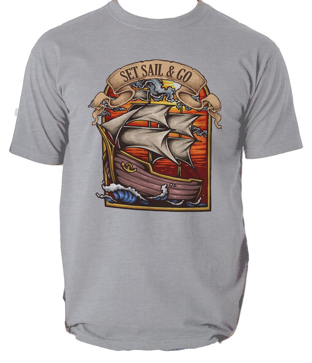 Tshirt Segeln - Segel Shirt - Segeln Geschenk - Segel Kleidung - Boot Geschenk - Tshirt Männer Segeln - Sailing Shirt