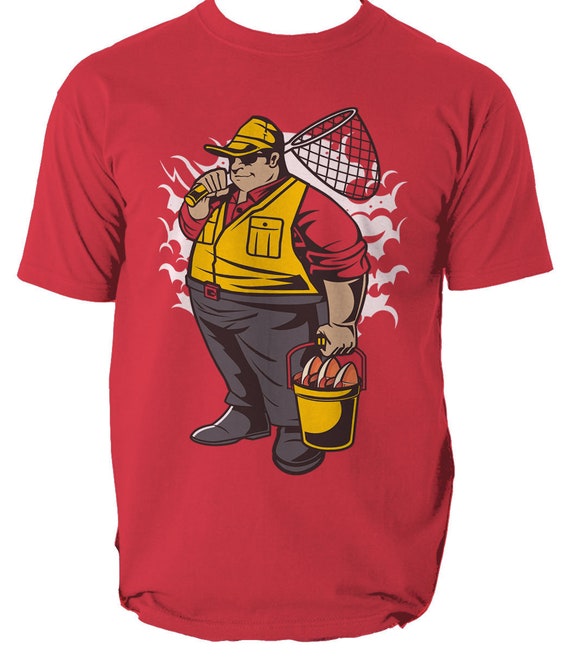 Fat Fisherman Mens T Shirt S-3XL 
