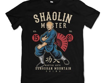 Shaolin Master Herren-t-Shirt S-3XL