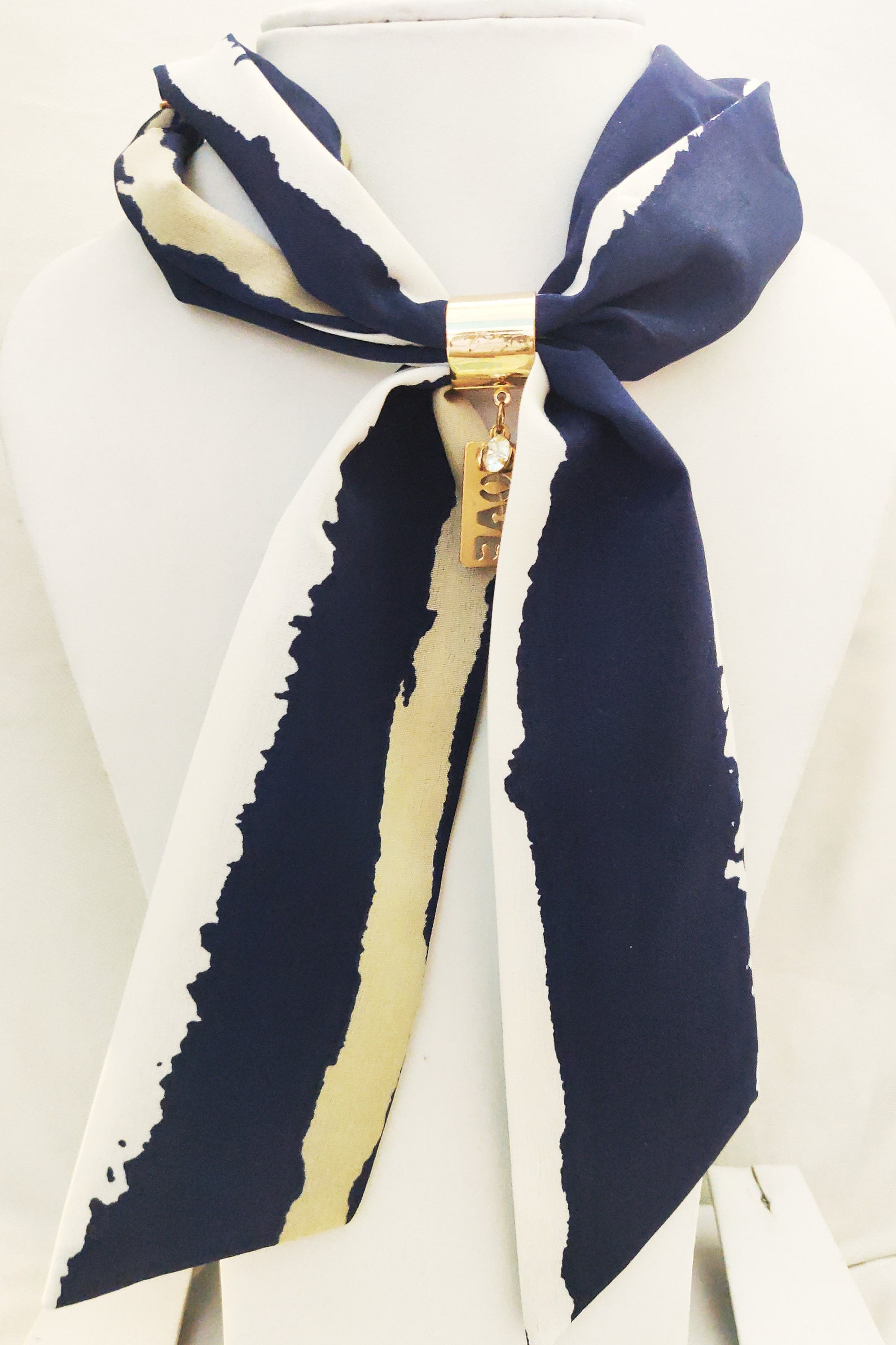 Women under collar neck tie/ neck band 3 different colors Etsy