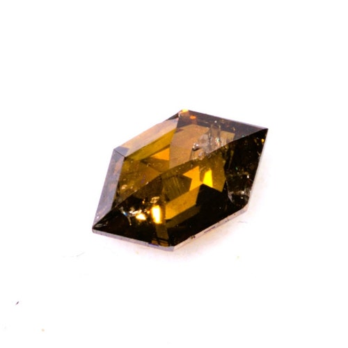 0.58ct, 7.15×4.25×2.57mm Hexagon Brown Diamond Natural Diamond Engagement Ring shops Wedding Ring Earring diamond best rice