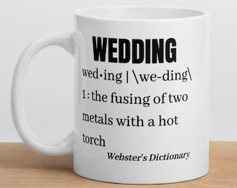 The Office Wedding Mug - Webster's Dictionary Defines - Michael Scott Quotes - 11 oz Collectible Mug - Office Fans - Merch