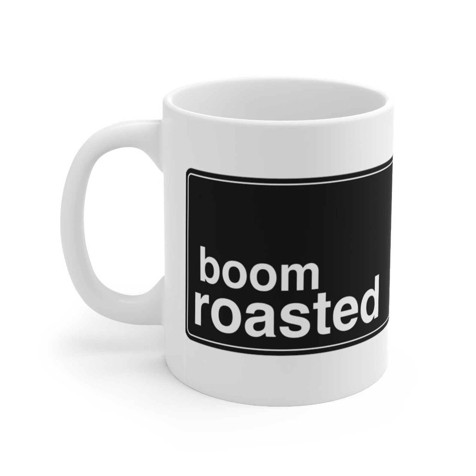 boom roasted coffee mug boom roasted coffee mug