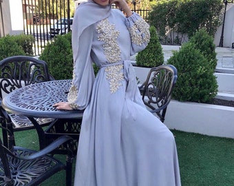 Muslim Wedding Dress Etsy