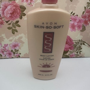 Avon Skin So Soft Soft & Sensual Body Lotion with SPF 6 – 12 fl oz – Vintage Discontinued Avon Lotion