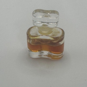 Vintage Estée Lauder White Linen Mini Perfume Bottle – 1/8 oz – 50% Full – Vanity Display or Collector