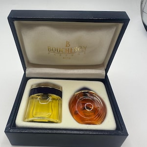Boucheron Paris Mini Perfume Set 2 x 5ml EDP in Box – Vintage NOS Full
