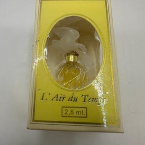 Nina Ricci L’Air du Temps Mini 2.5 ml – NIB Vintage Perfume in Box