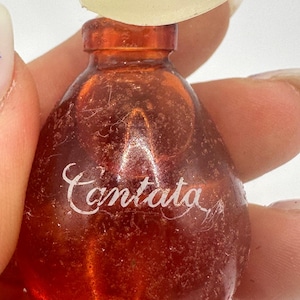 Yves Rocher Cantate Mini Perfume 0.25oz Full Bottle Age Wear Vintage Rare