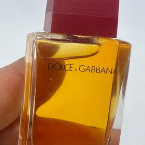 Dolce & Gabbana Pour Femme Mini EDT 5ml 0.16oz Full Vintage Perfume Rare