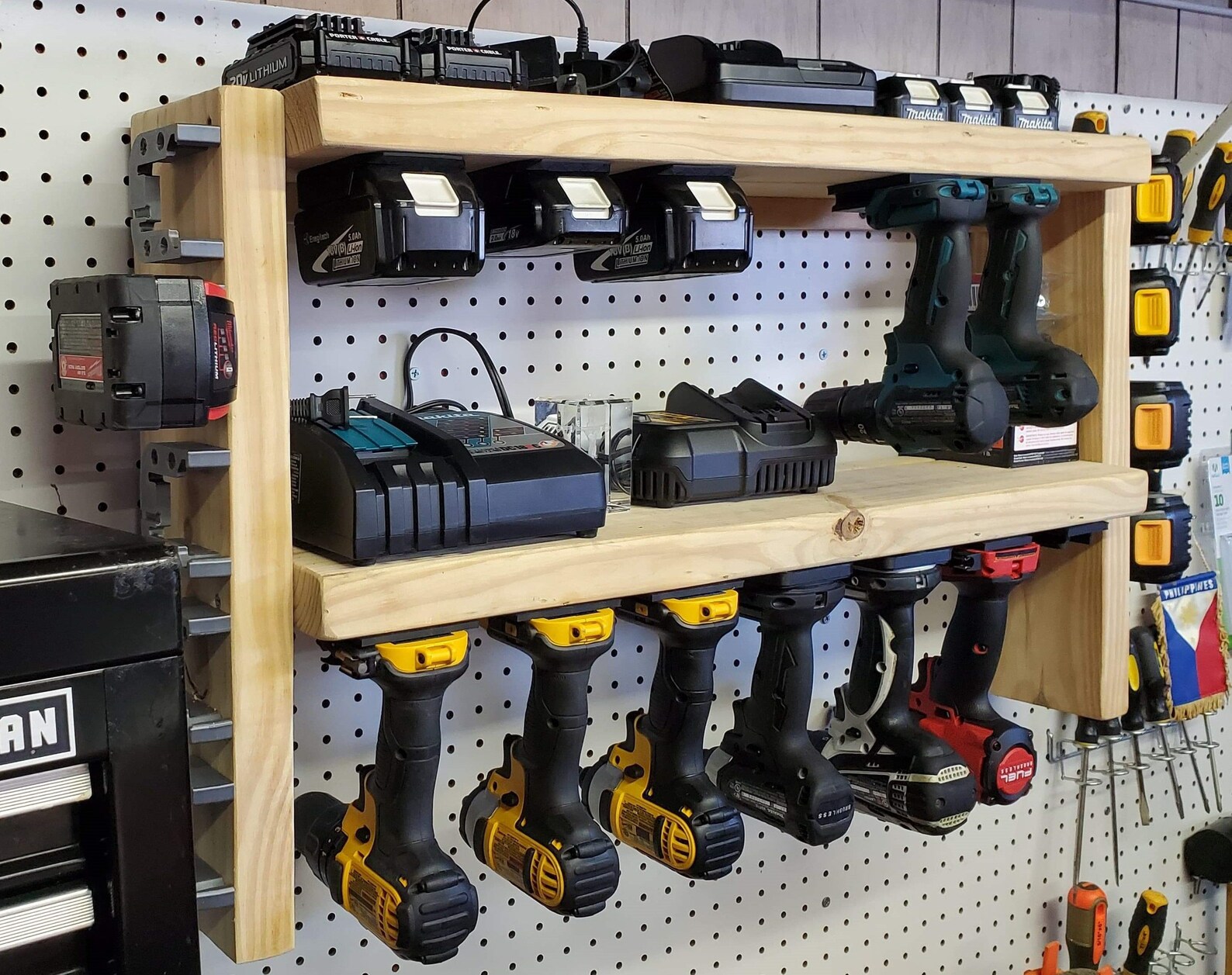 10x Combo Dewalt 20v Tool and Battery Holders Etsy