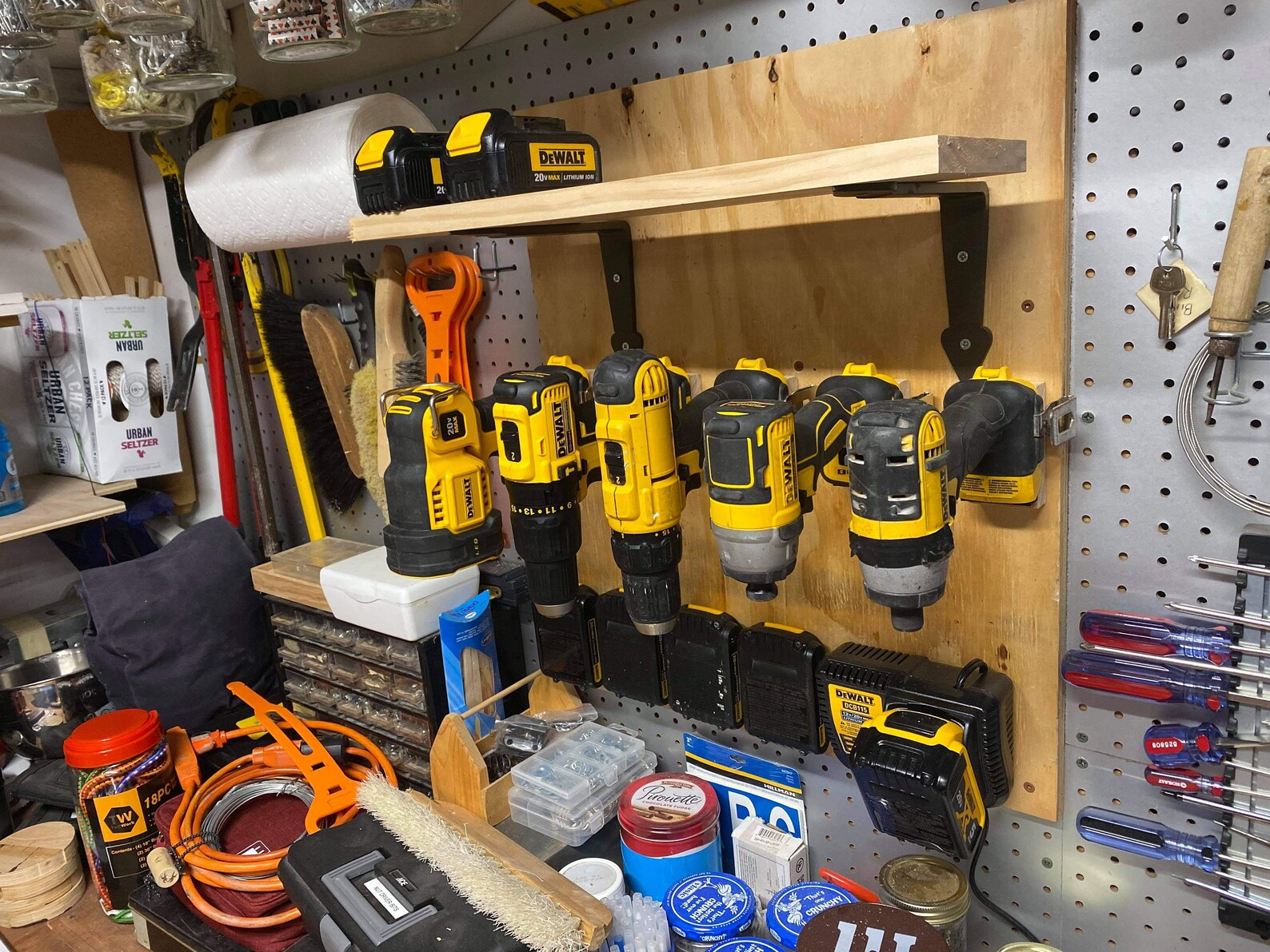 10x Combo Dewalt 20v Tool and Battery Holders Etsy