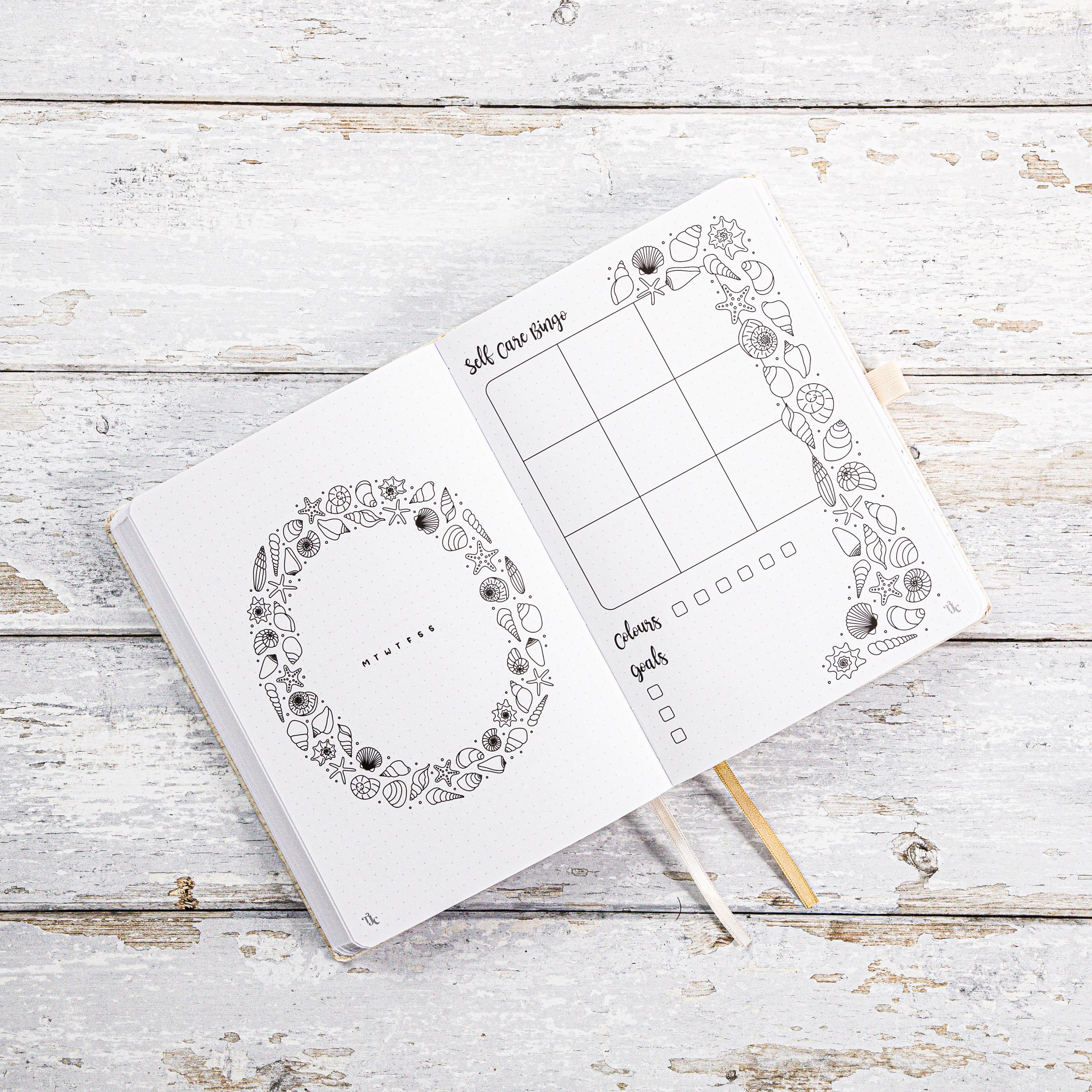 Undated Pre-made Journal - the Journal Club - Etsy